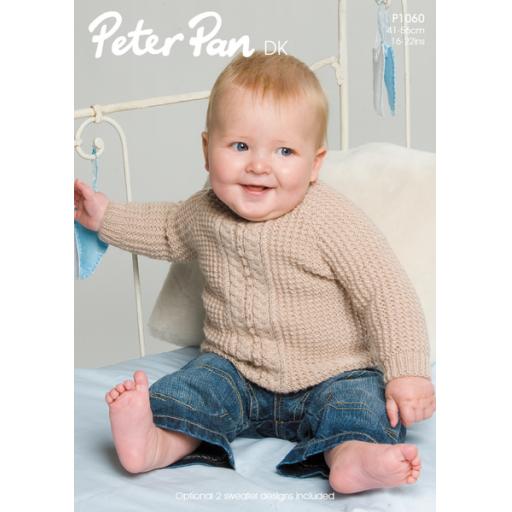 Wendy Peter Pan P 1060: Raglan baby panel sweaters