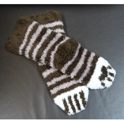 Cat Paw Socks Pattern