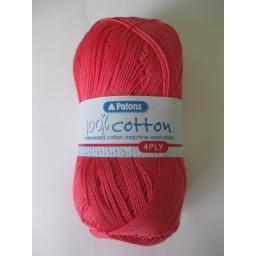 Patons: 100% Cotton 4ply