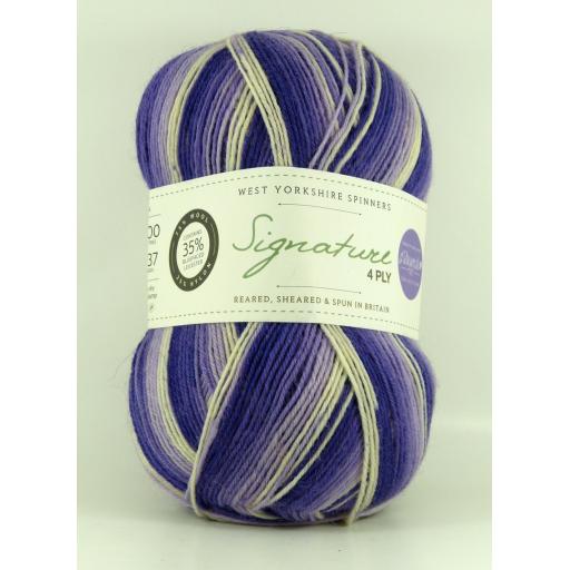 West Yorkshire Spinners Signature 4ply Sock Prints