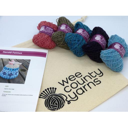 Harold Fatmus Miniball Knitting Kit