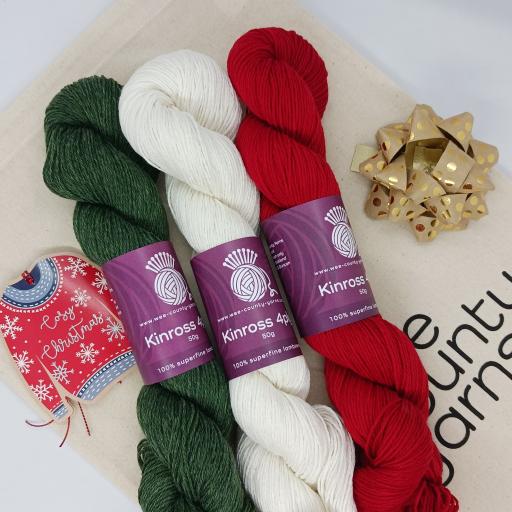 Very Christmassy Kinross 4ply Christmas Advent Calendar Kit